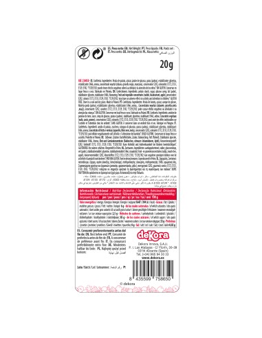 Flores Rojas Y Hojas De Azucar Dekora