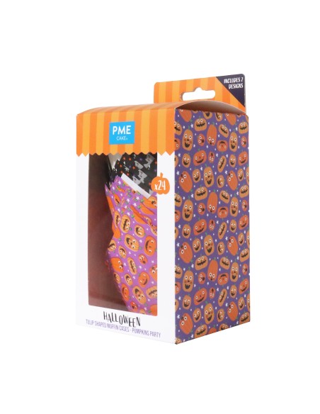 Cápsulas Muffins Fiesta de Calabazas 24uds PME