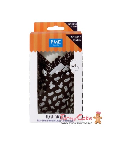 Cápsulas Muffins Noche Espeluznante 24uds PME