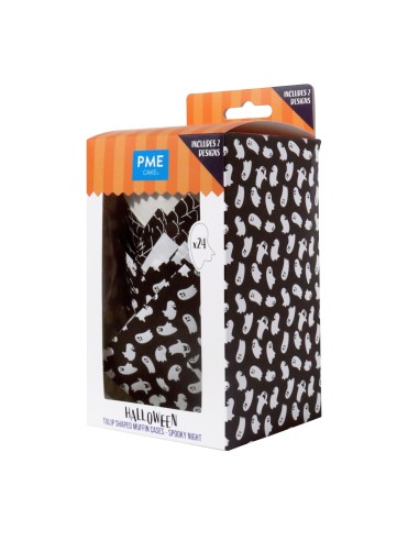 Cápsulas Muffins Noche Espeluznante 24uds PME