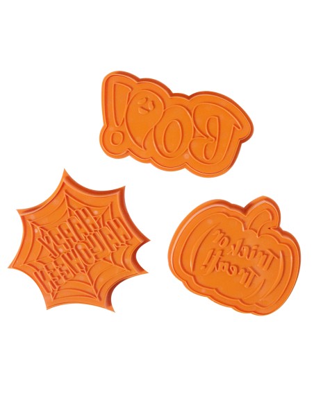 Set Cortadores Y Sellos De Galletas De Halloween 3ud PME