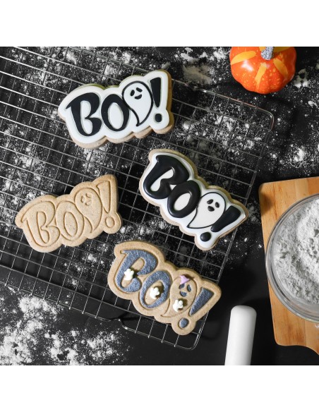 Set Cortadores Y Sellos De Galletas De Halloween 3ud PME