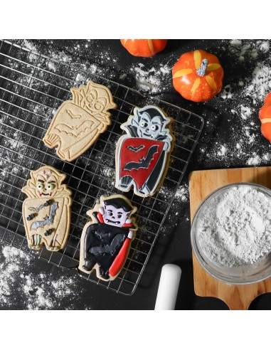 Set Cortadores Y Sellos De Galletas Personajes...