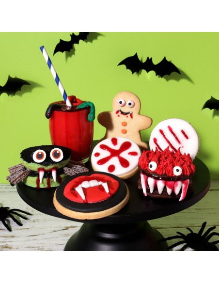 Gel Rojo para Decorar Pasteles - Sangre Comestible Halloween 99 G PME