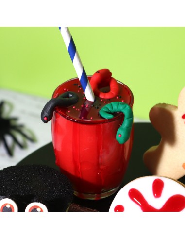 Gel Rojo para Decorar Pasteles - Sangre...