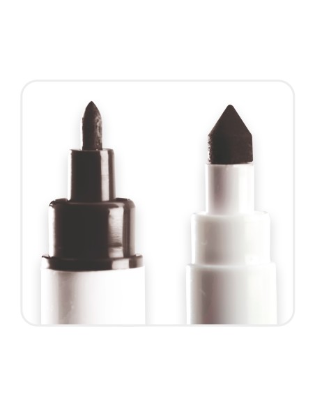 Rotulador Comestible Doble Punta Negro 2Ud Dekora