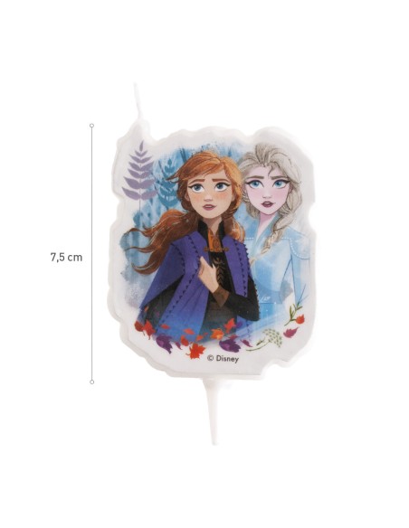 Vela Frozen 2, 2D, 7cm Dekora