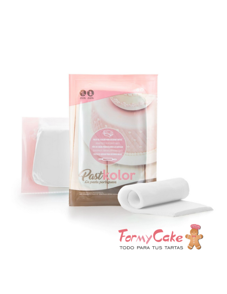 Fondant Blanco 250gr (Con Gluten) Pastkolor