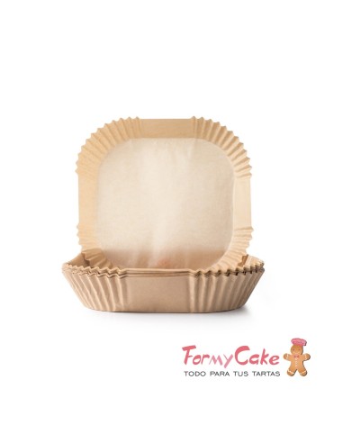 Bandeja Desechable freidora Aire 20x20x5cm, Ibili