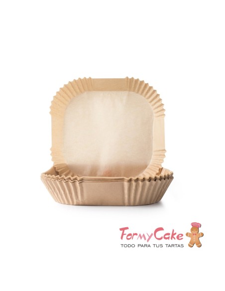 Bandeja Desechable freidora Aire 20x20x5cm, Ibili