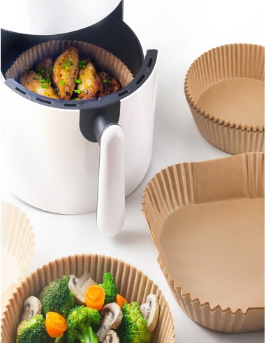 Bandeja Desechable freidora Aire 20x20x5cm, Ibili