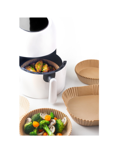 Bandeja Desechable freidora Aire 16x4,5cm, Ibili