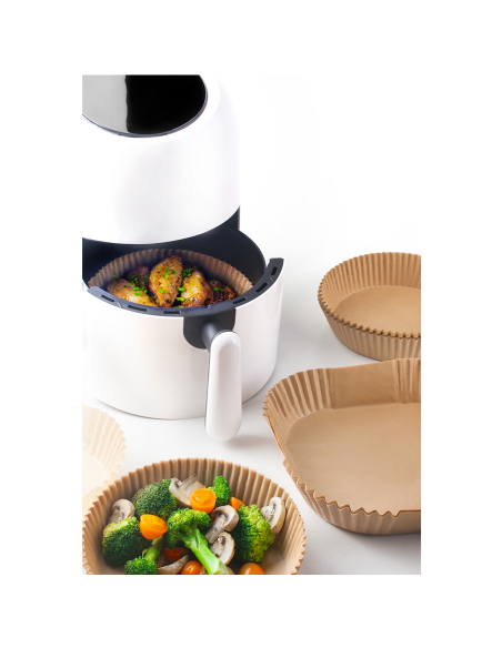 Bandeja Desechable freidora Aire 16x4,5cm, Ibili