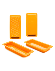 Set 2 Moldes Turrón (Liso+Rombo) Ibili 2