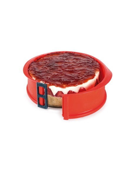 Molde Desmontable Redondo Con Base De Cristal 22cm Ibili