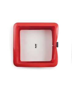 Molde Desmontable Cuadrado Con Base De Cristal 21cm Ibili 2