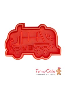 Cortante Camión Bomberos 7,5 cm Städter