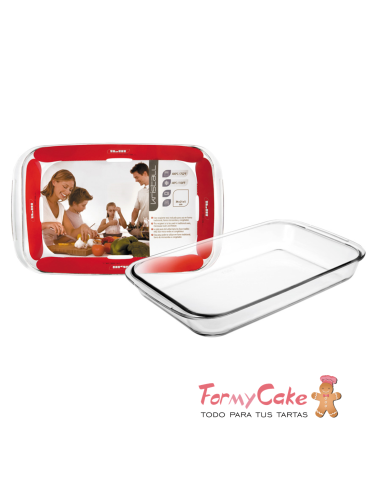 Fuente Horno Rectangular 40x23 Kristall Ibili