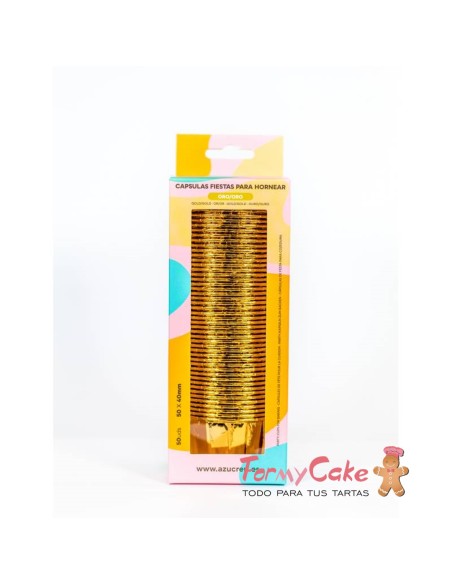 Cápsulas Rigidas Oro-Oro 50ud Azucren