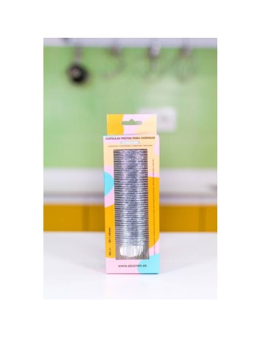 Cápsulas Rigidas Plata-Plata 50ud Azucren