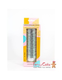 Cápsulas Rigidas Plata-Plata 50ud Azucren