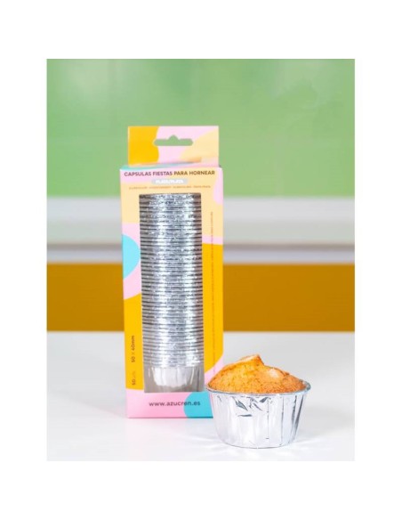 Cápsulas Rigidas Plata-Plata 50ud Azucren