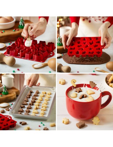 Cortador Mini Cupcookies Navidad Decora