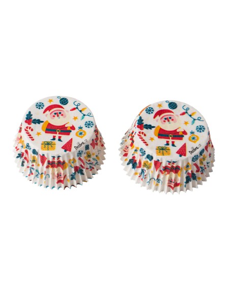 Cápsulas Cupcakes Feliz Navidad 36uds Decora