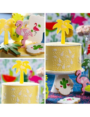 Kit Cortadores Flamenco Y Palmera 2ud. Decora