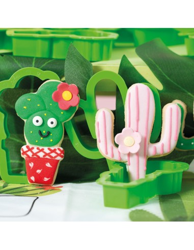 Kit Cortadores Cactus 2ud. Decora