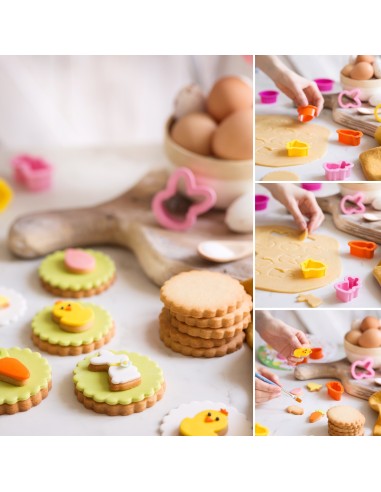 Kit 6 Minicortadores Pascua Decora