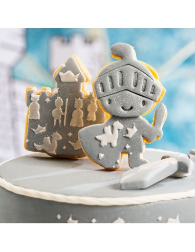 Kit 2 Cortadores Guerrero y Espada Decora