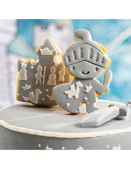 Kit 2 Cortadores Guerrero y Espada Decora