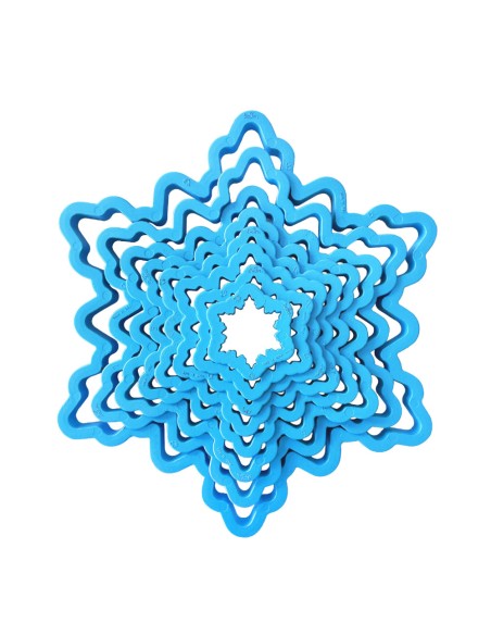 Set Cortadores Árbol Estrella 8ud. Decora