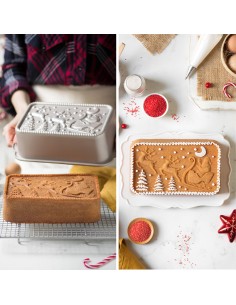 Molde Aluminio Fundido Santa Claus Decora 2