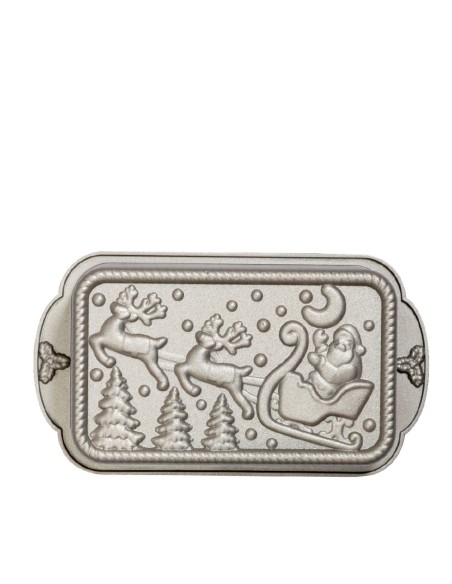 Molde Aluminio Fundido Santa Claus Decora