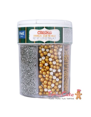 Sprinkle Navidad 6 En 1 Brillo Festivo 196g PME