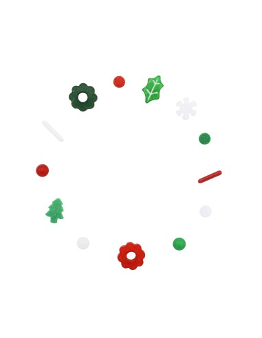 Sprinkle Navidad 6 En 1 Figuritas Navideñas...