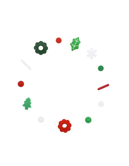 Sprinkle Navidad 6 En 1 Figuritas Navideñas 158g PME