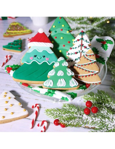 Cortador Galletas Árboles Navidad 3ud PME