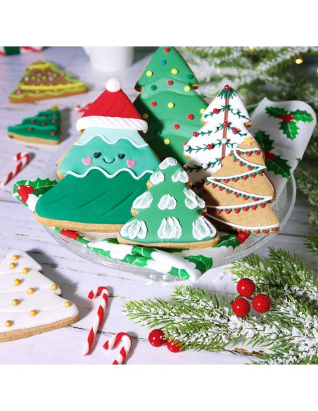 Cortador Galletas Árboles Navidad 3ud PME