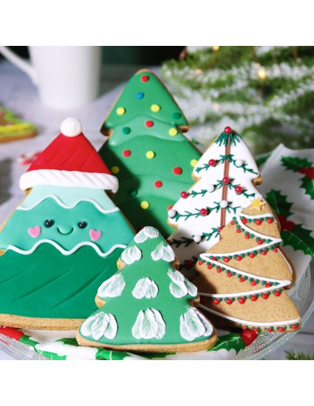 Cortador Galletas Árboles Navidad 3ud PME