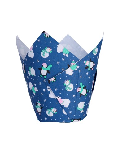 Cápsulas Muffins Navideñas Congelado 24ud PME