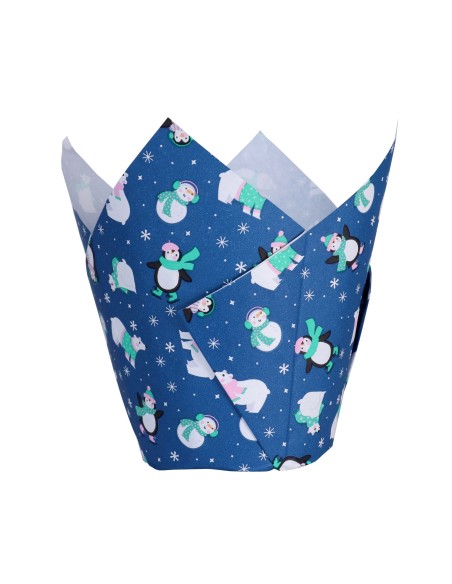 Cápsulas Muffins Navideñas Congelado 24ud PME