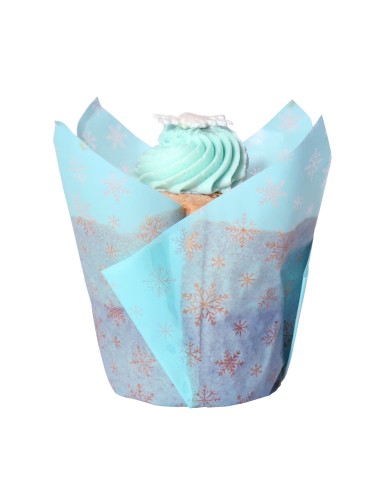 Cápsulas Muffins Navideñas Congelado 24ud PME