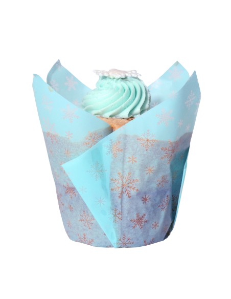 Cápsulas Muffins Navideñas Congelado 24ud PME