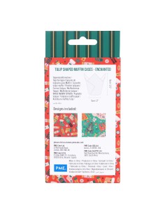 Cápsulas Muffins Navideñas Encantado 24ud PME 2