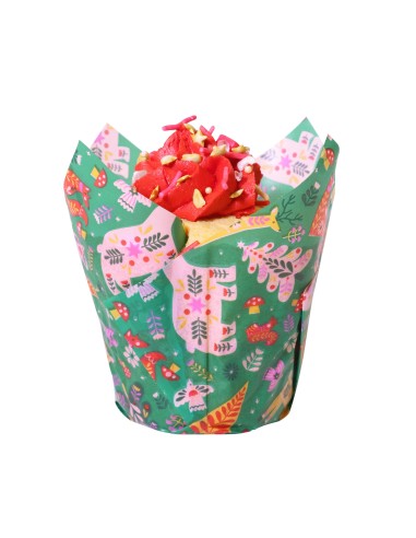 Cápsulas Muffins Navideñas Encantado 24ud PME