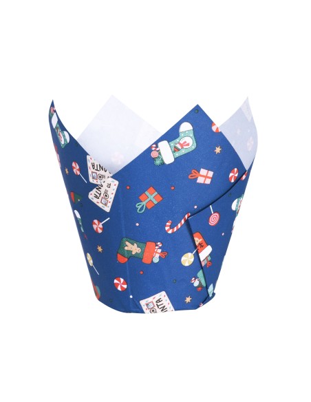 Cápsulas Muffins Navideñas Taller De Santa 24ud PME