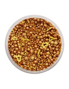 Sprinkle Navidad Campanas Doradas 160g PME 2